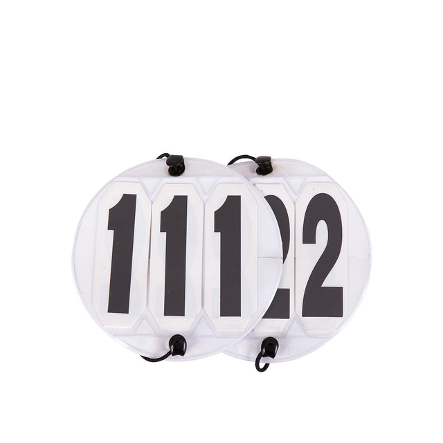 PREM.Starting number round 9cm dia.000-999 p.pair