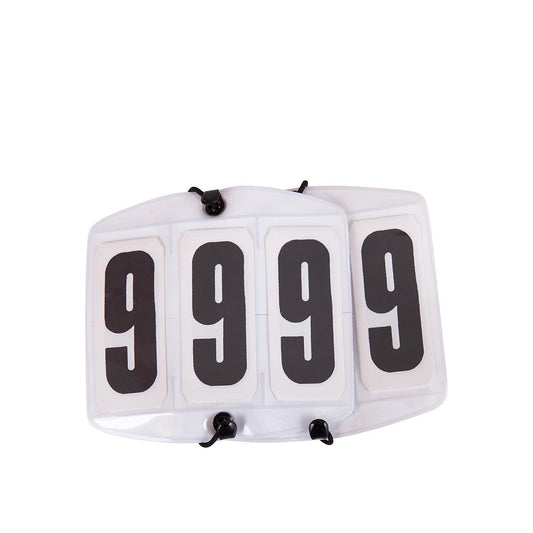 PREM.Starting numbers square 9.5x9.5cm 000-999 per pair