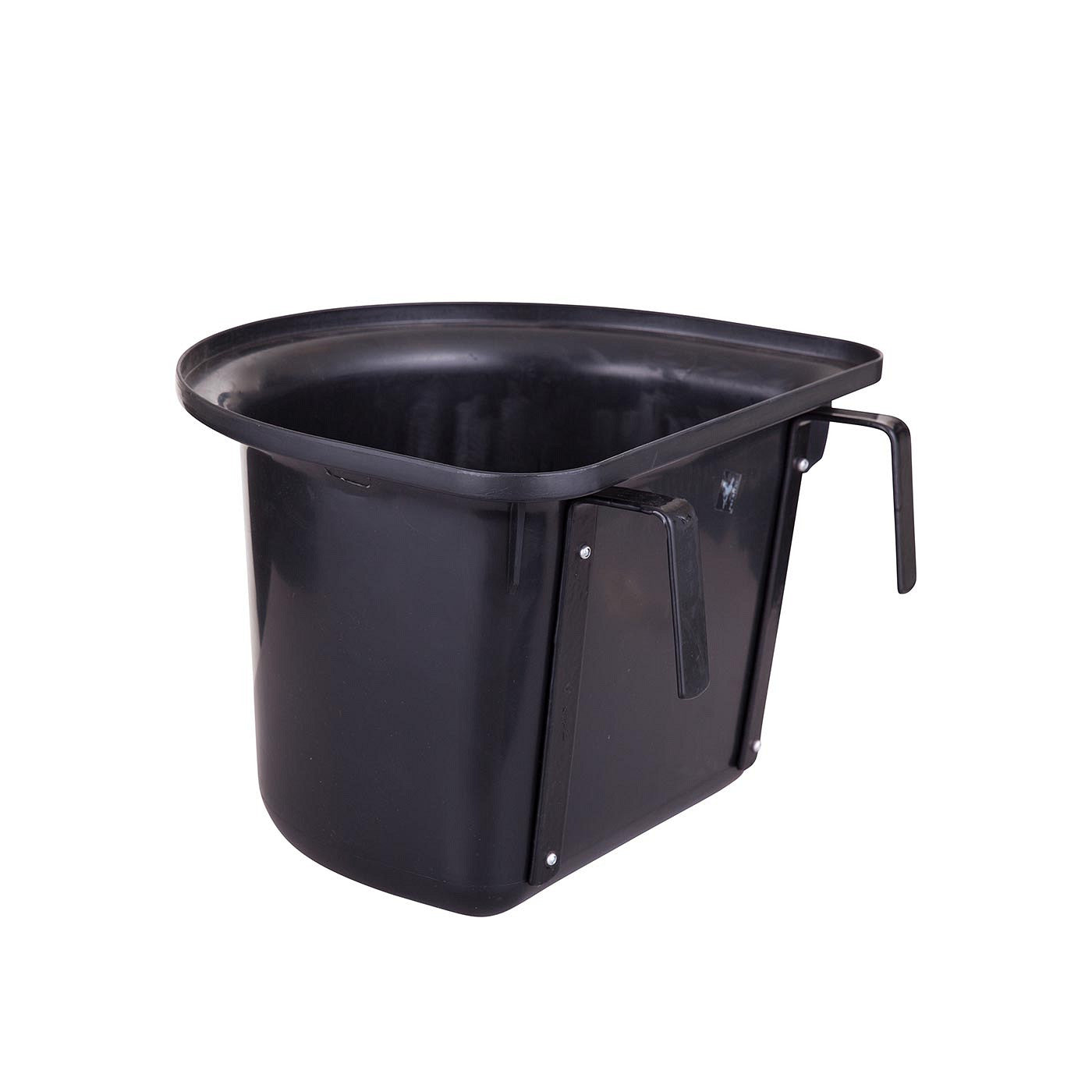 Manger Premiere plast.halfroun d w/hooks 15 ltr