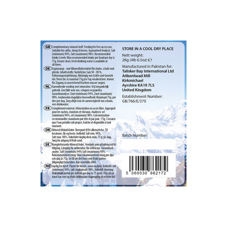 Saltlicks Likit ICE 2kg Himala yan Rock salt PU10