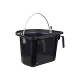 Stable bucket Premiere halfr.p lastic w/braces+handle
