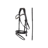 ANKY® Metallic Patent combined noseband bridle
