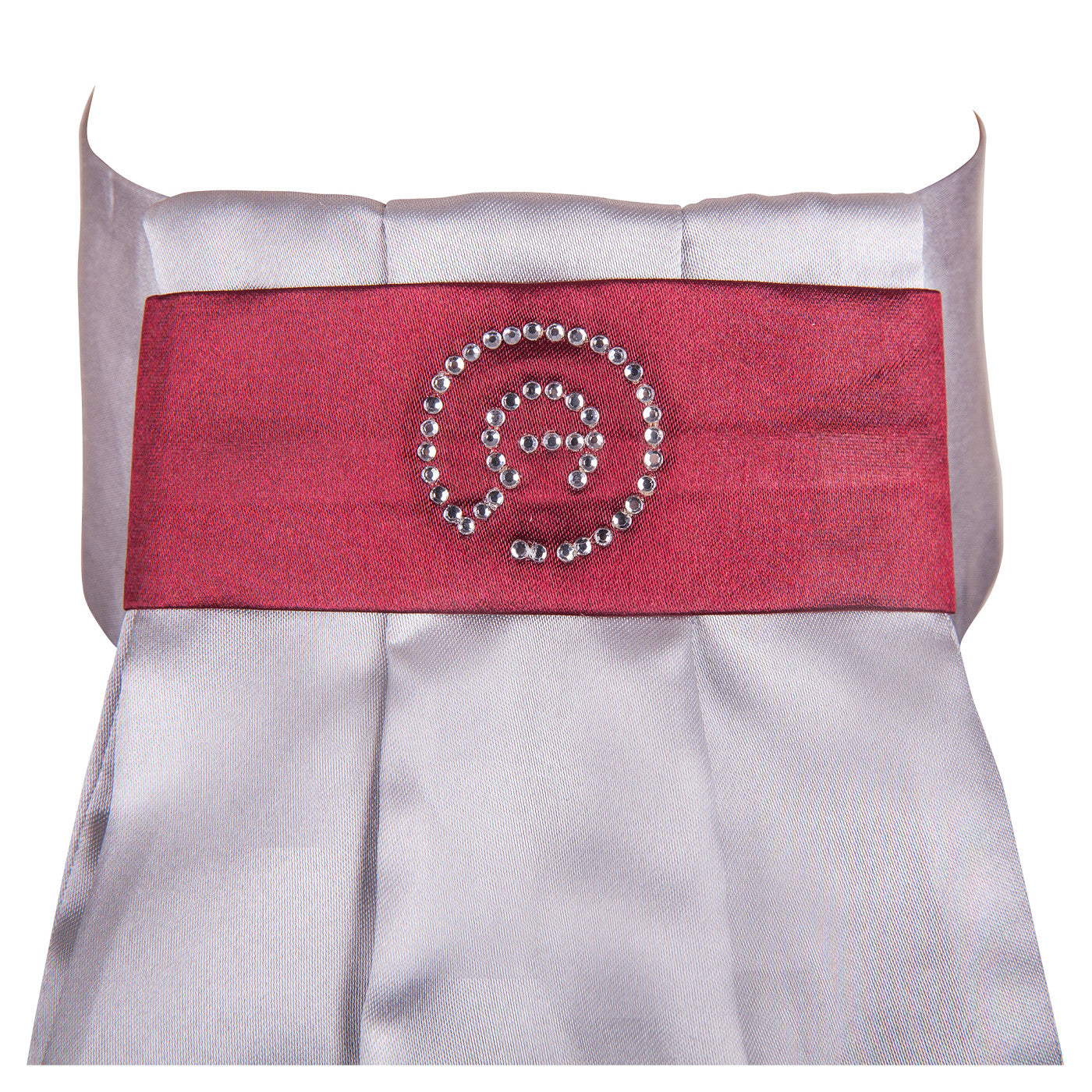 The Contrast Stock Tie adds a little colour to your outfit. The rhinestone logo provides a subtle effect of glamour to it. Comes with a laundry bag.