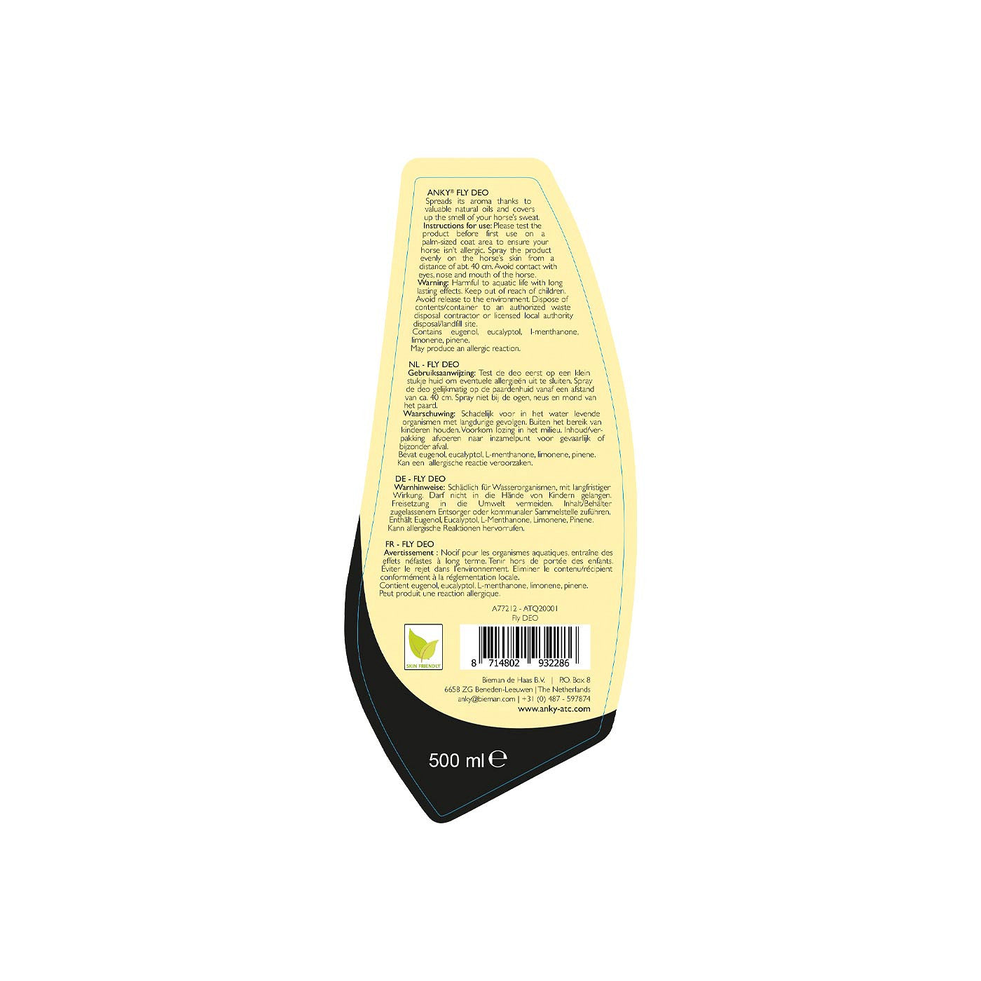 ANKY Fly DEO 500ml.AT20002