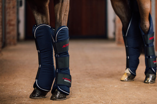 Professional Magnetic Leg Wraps - Front Set