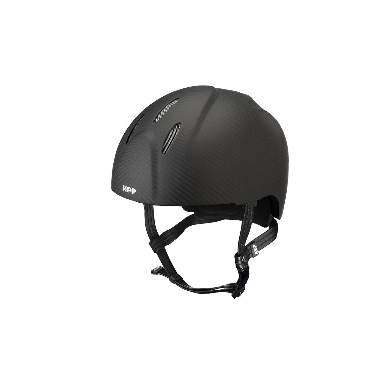 KEP Matt black carbon, no visor, stainless steel grid