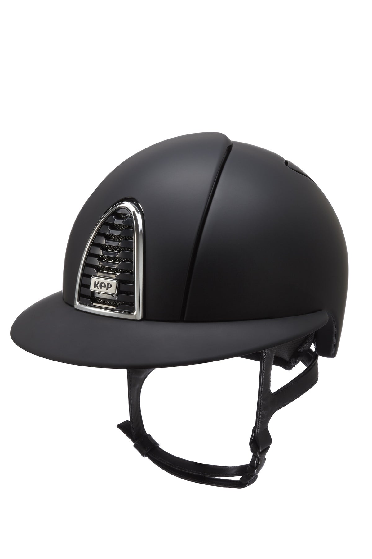 Cromo 2.0 Textile black: frame chrome grid raw black polo visor