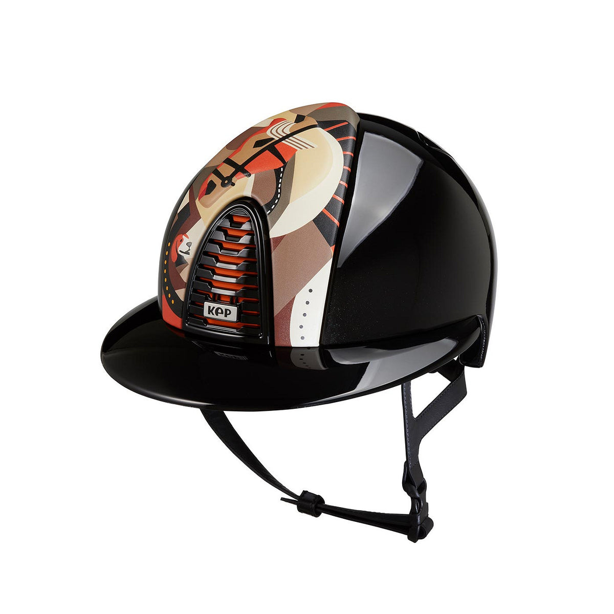 KEP Cromo 2.0 black polish, black frame front and back orange Pegasus Polo