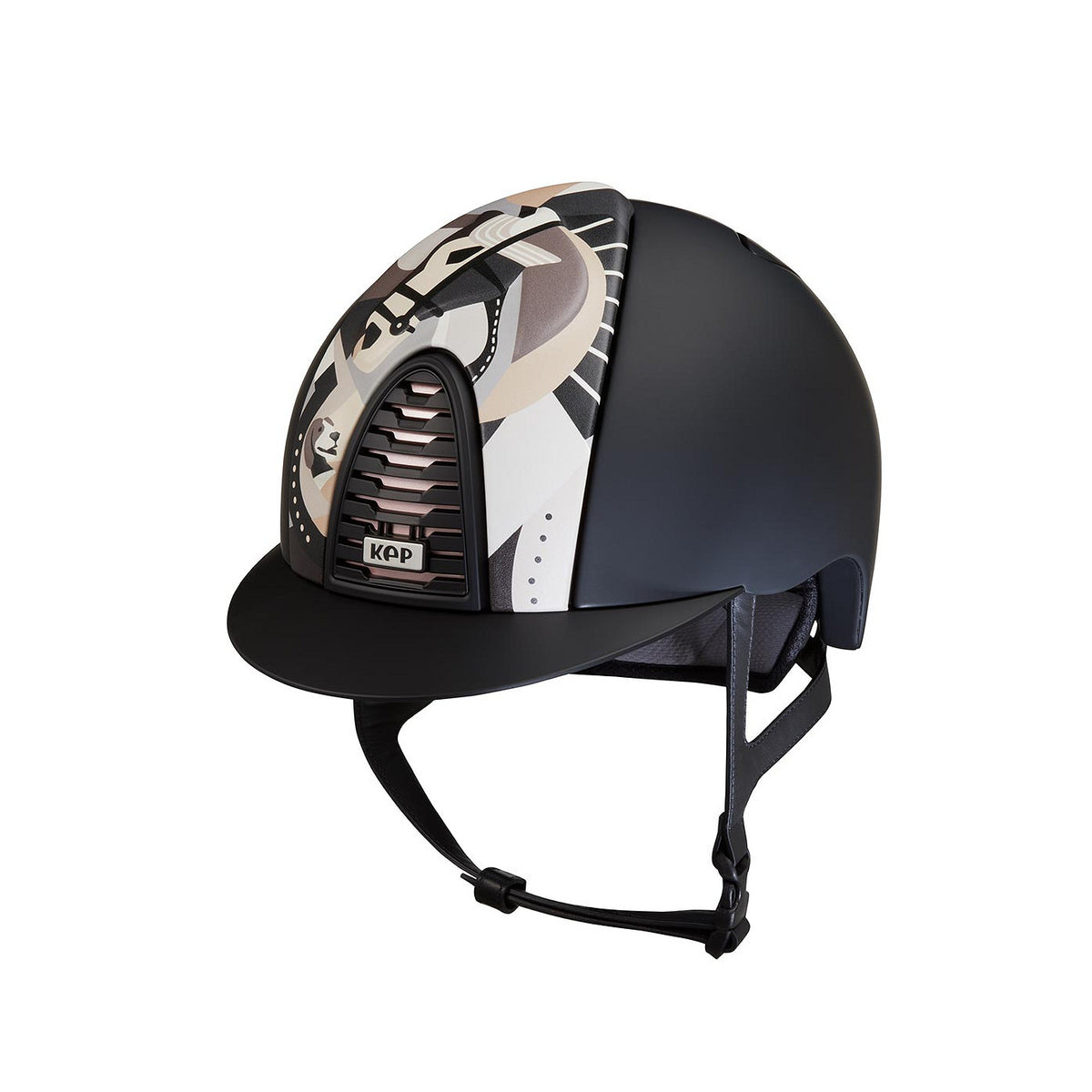 KEP Cromo 2.0 black textile, black frame front grey Pegasus
