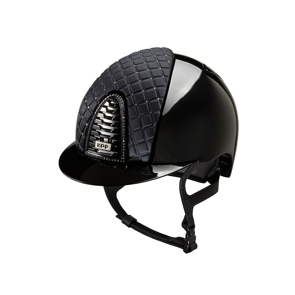 KEP Cromo 2.0 black polish, black frame with Silver Night Swarovski® Milano