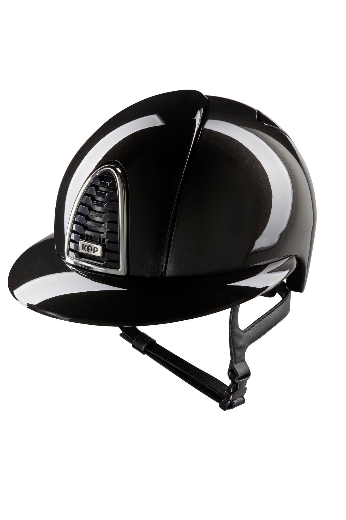 KEP Cromo 2.0 Shine Front and rear shine black Polo visor