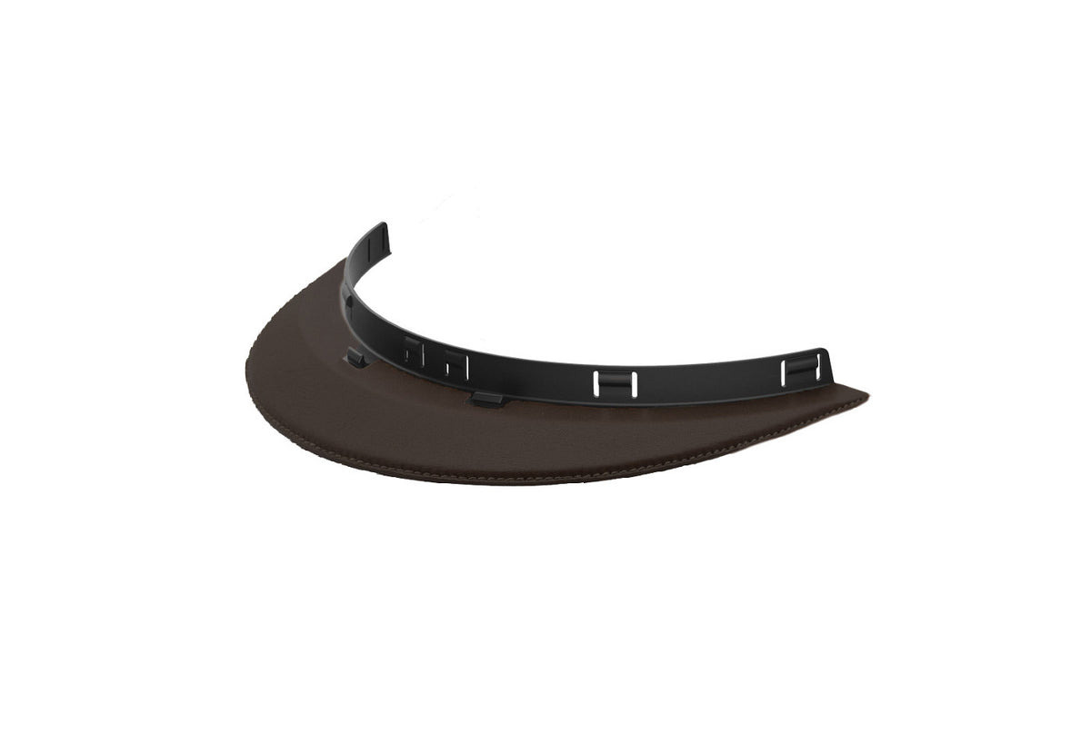 BOX CROSS VISOR - LEATHER