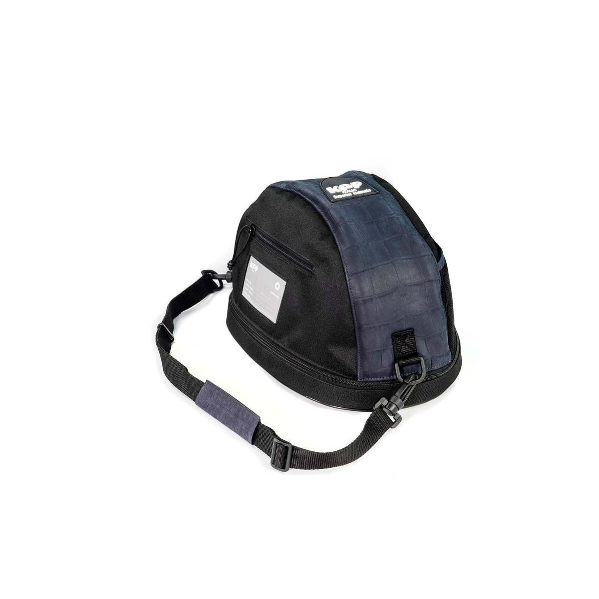 KEP Helmet KEPBAG with cocco style blue leather parts