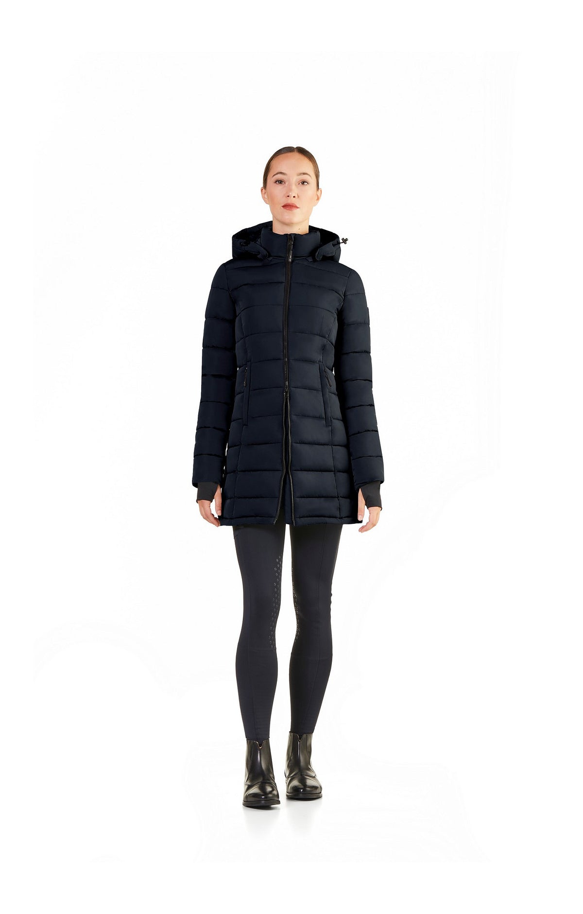 Parka Era Padded long jacket w Detachable Hood