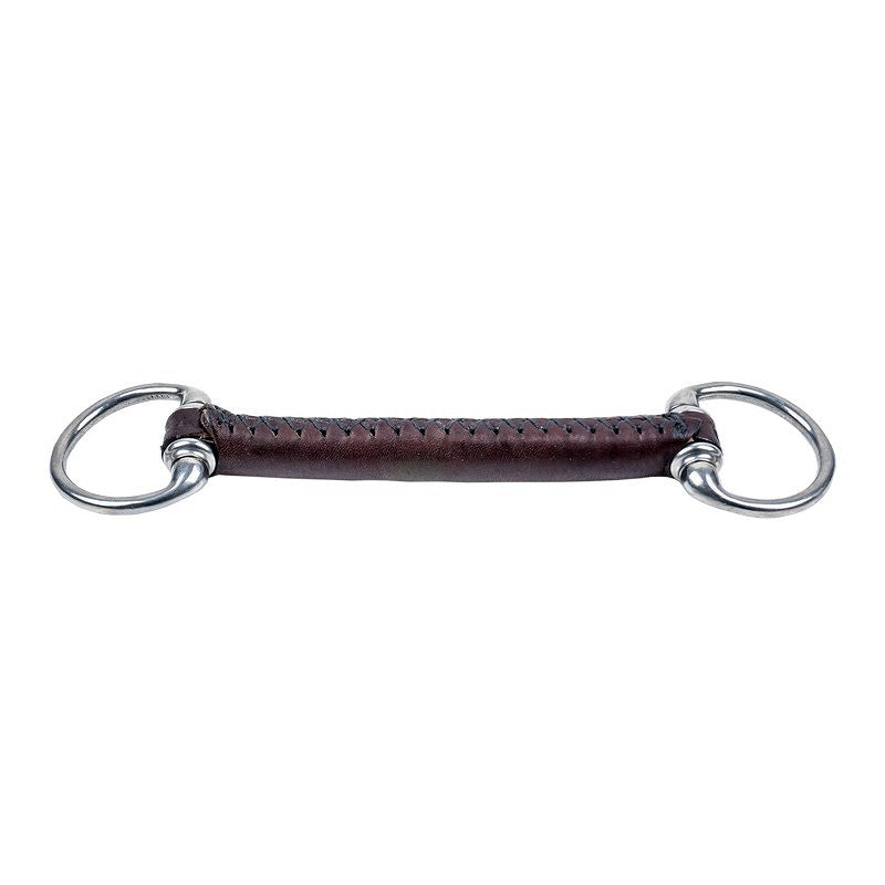 TRUST Leather eggbutt bradoon straight-20