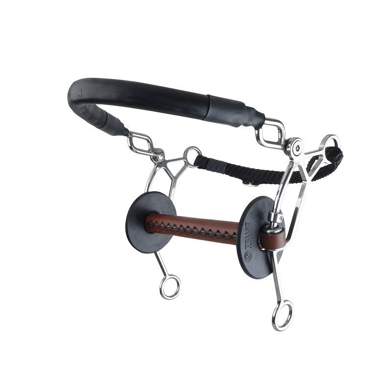 TRUST Leather hackamore combi long straight-20