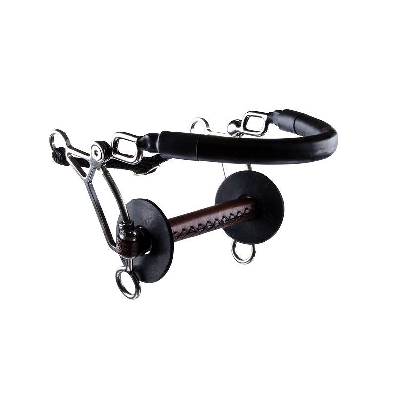 TRUST Leather hackamore combi short-straight-20