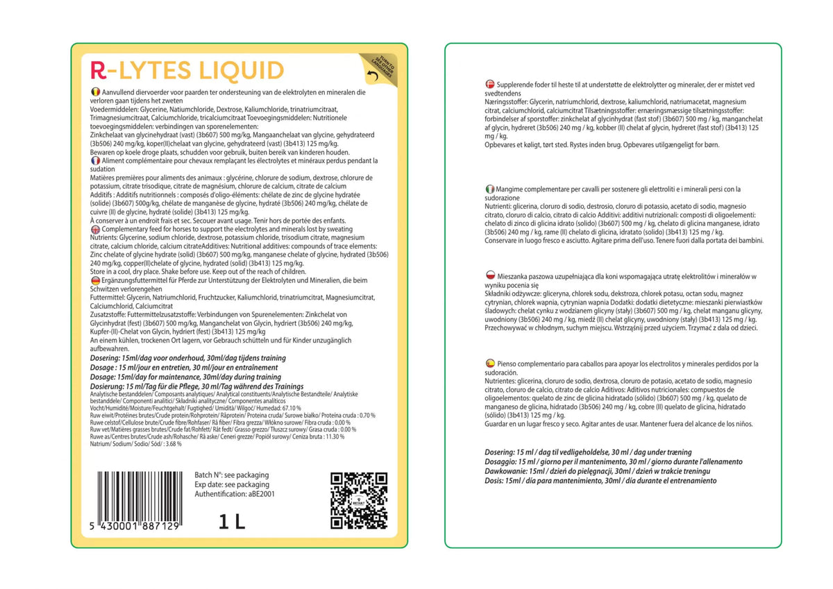 Result Equine - R - Lytes Liquid