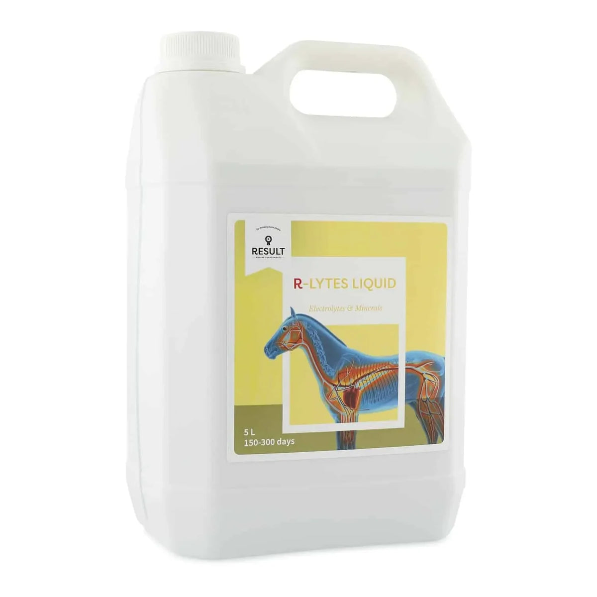 Horse and Balance Result Equine Lytes Liquid