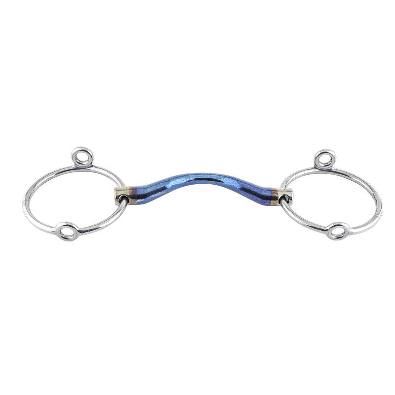 TRUST Sweet Iron loose ring gag medium port-16