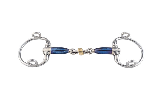 Trust Sweet Iron eggbutt gag brass ring-16
