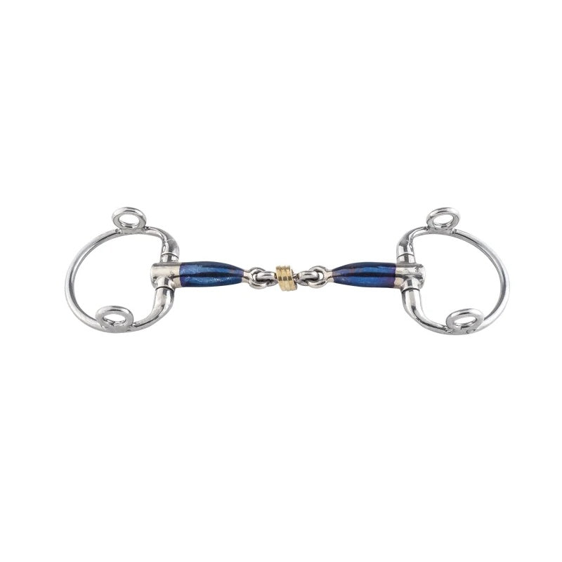TRUST Sweet Iron eggbutt gag brass ring-16