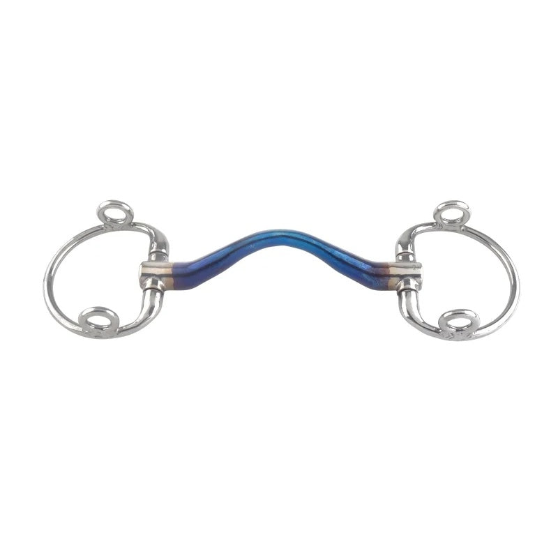 TRUST Sweet Iron eggbutt gag medium port-16