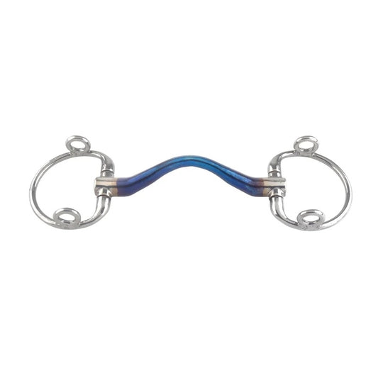TRUST Sweet Iron eggbutt gag medium port-16