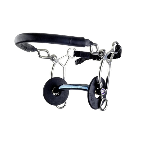 TRUST Sweet Iron Hackamore combi short-arched-16