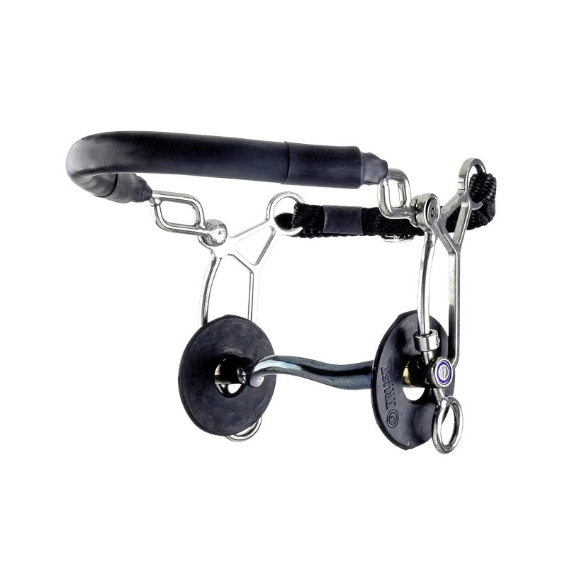 TRUST Sweet Iron Hackamore combi short-medium port-16