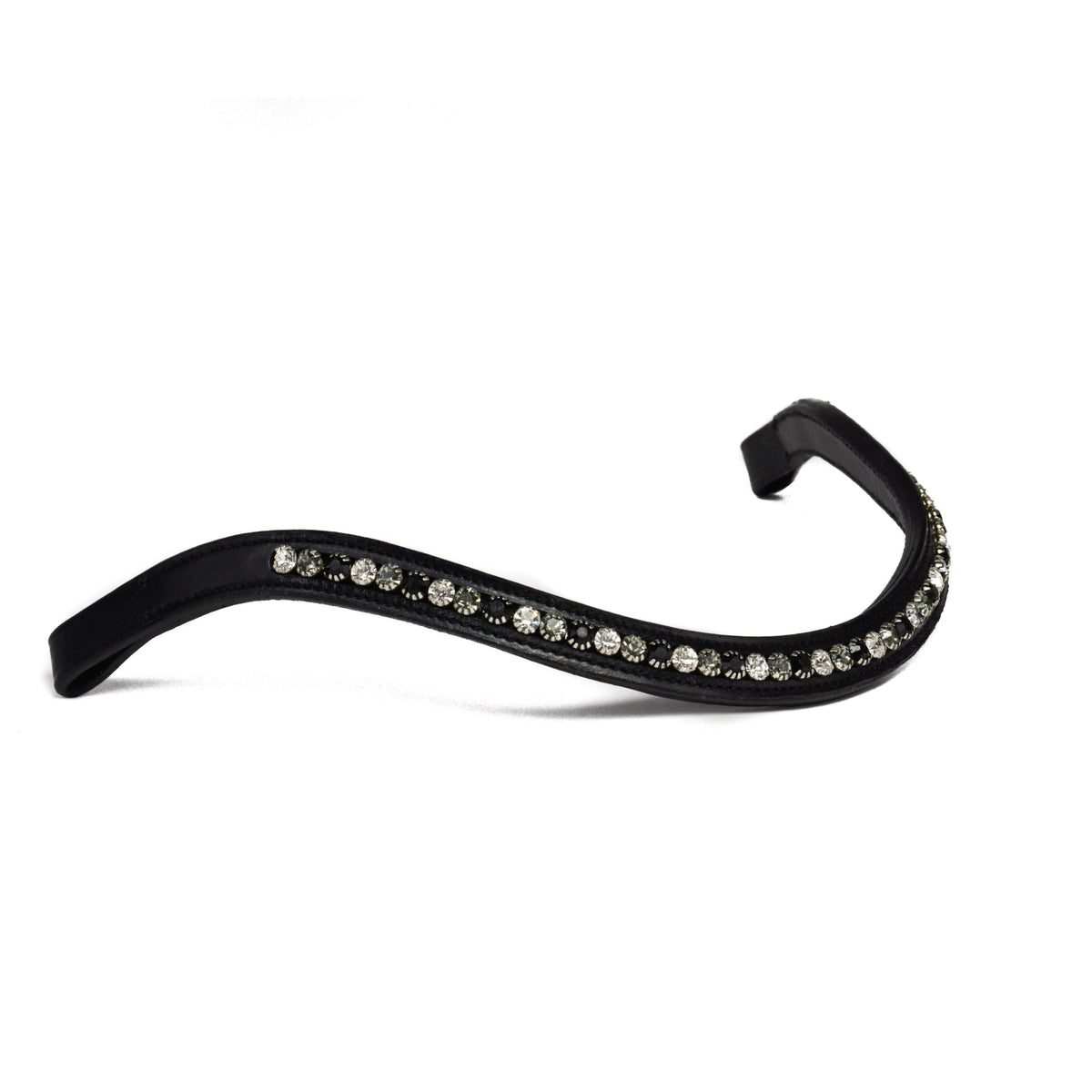 Bridle2Fit Browband BB 10 mm BWG - black