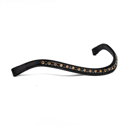 Bridle2Fit Browband BB 7 mm BG - black