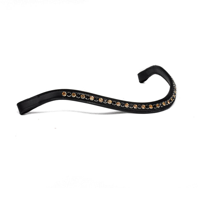 Bridle2Fit Browband BB 7 mm BG - black
