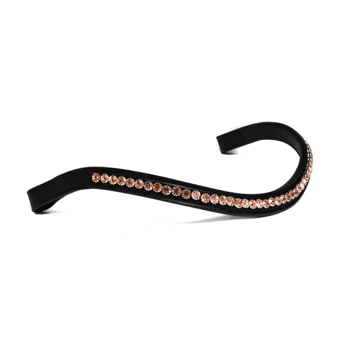 Bridle2Fit Browband BB 7 mm C - black