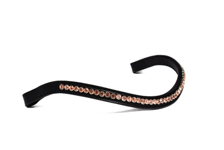 Bridle2Fit Browband BB 7 mm C - black