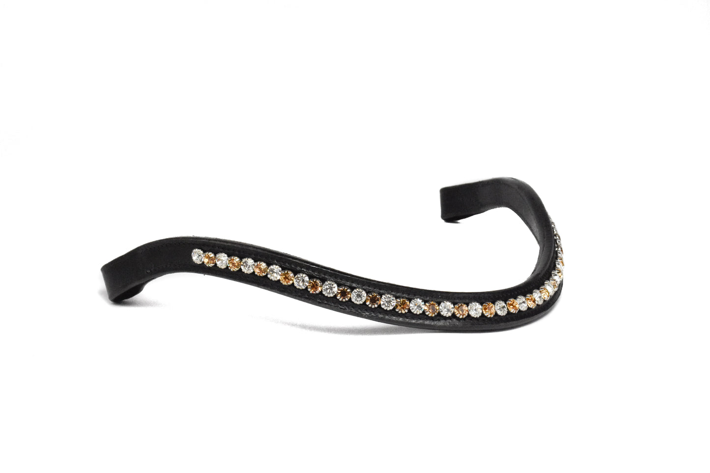 Bridle2Fit Browband BB 7 mm GW - black