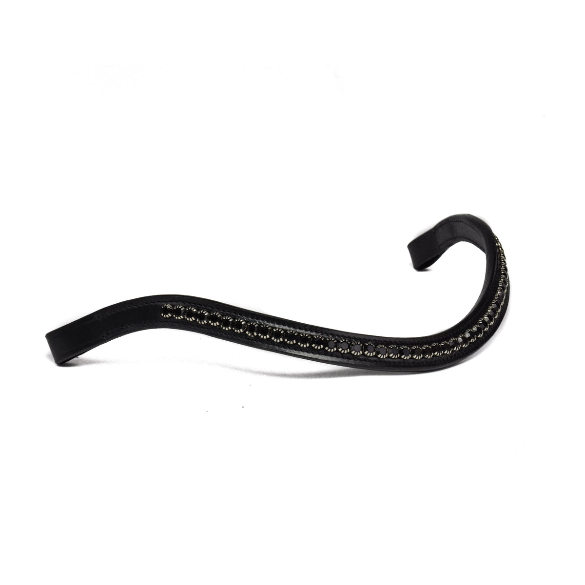 Bridle2Fit Browband BB 7 mm B - black