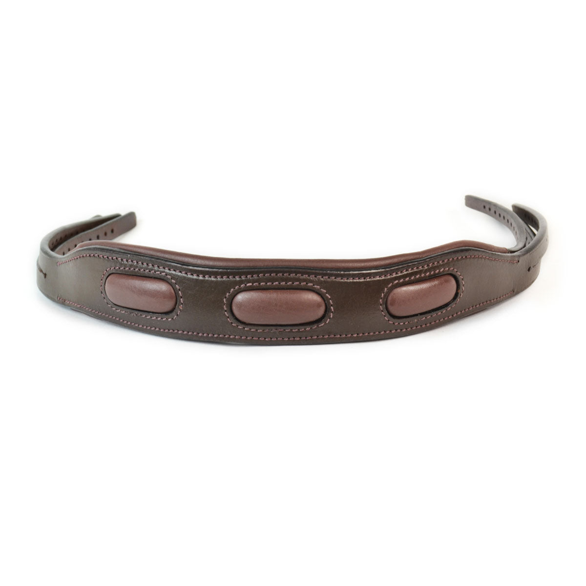 Bridle2Fit Crown Piece HP-4 - havanna
