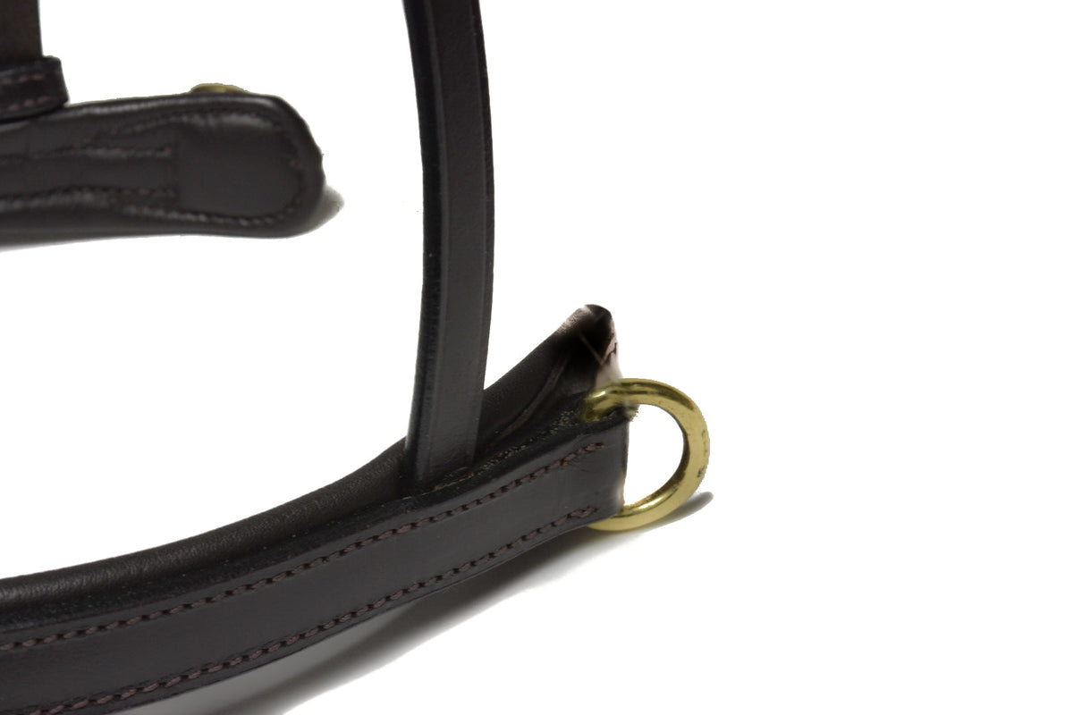 Bridle2Fit Noseband S4 - havanna