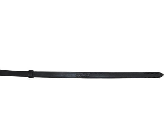 Compiegne 1/2inch leather curb reins Pro