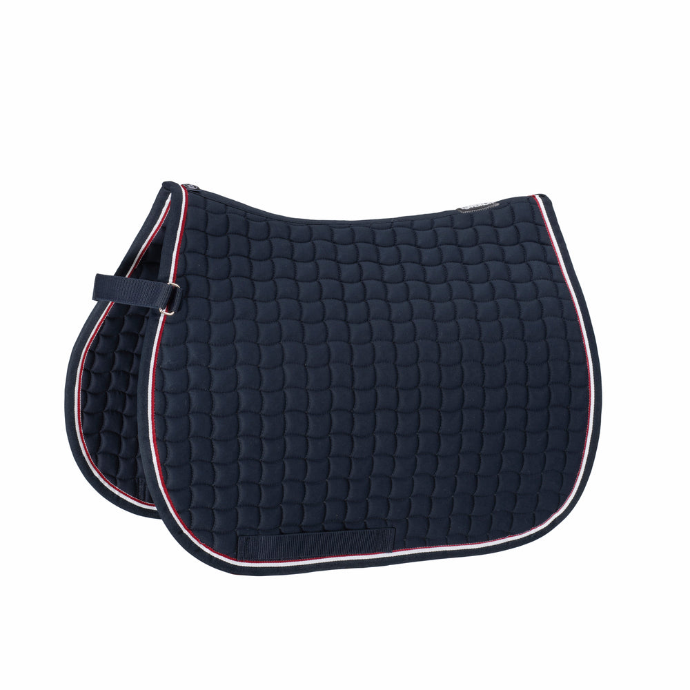 Eskadron Cotton Contrast Shetty Zadeldek - navy