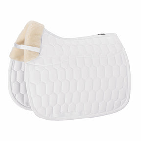 Eskadron Cotton Evo-Wool Zadeldek - white