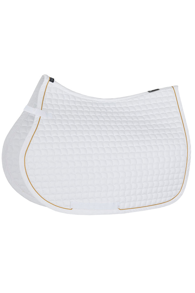 Eskadron Cotton Gold Zadeldek - white