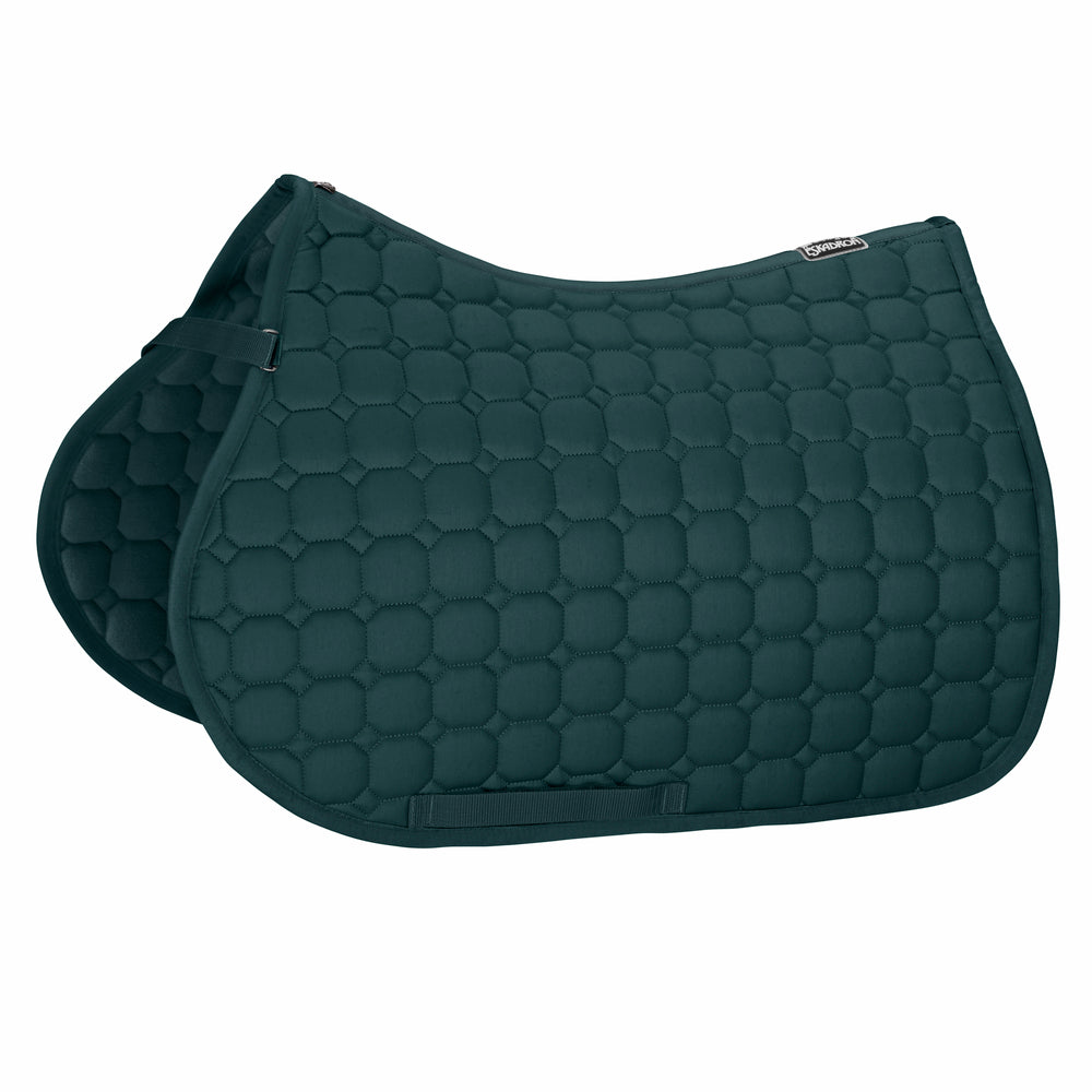 Eskadron Cotton Molton Zadeldek - racinggreen