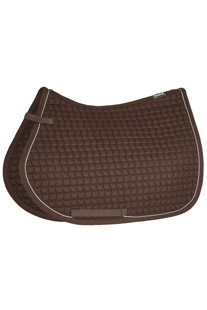 Eskadron Cotton Silver Zadeldek - darkbrown