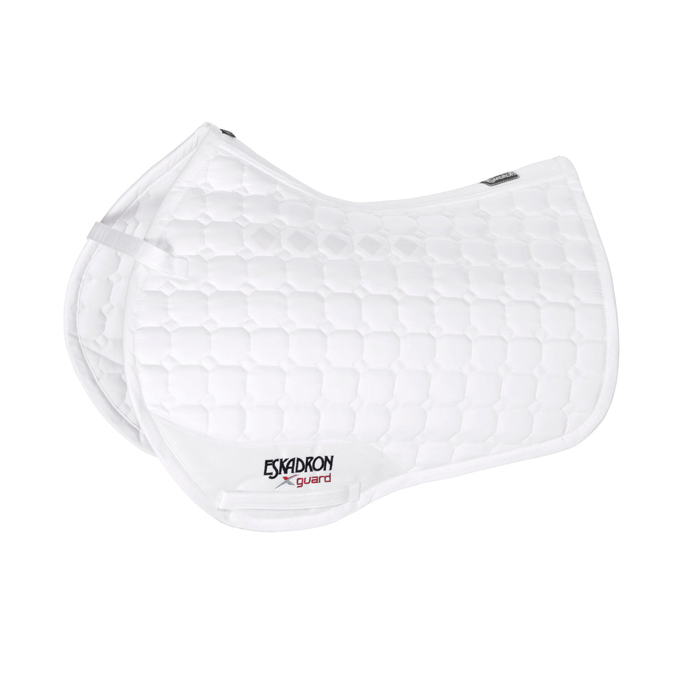 Eskadron Glossy Compact Zadeldek - white