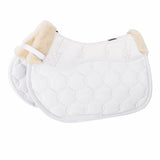 Eskadron Glossy Evo-Wool Zadeldek - white