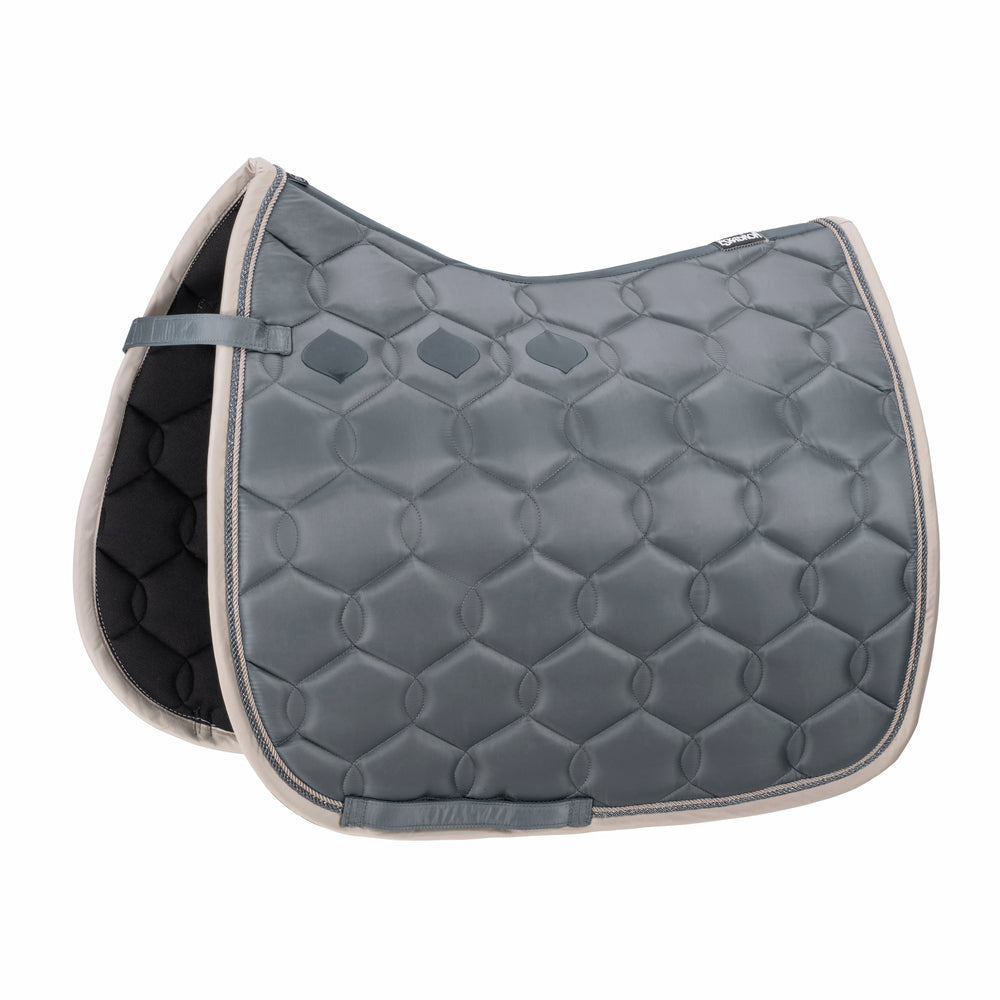 Eskadron Glossy Wave Contrast Zadeldek - ashblue