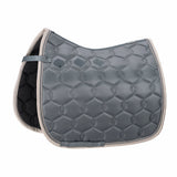 Eskadron Glossy Wave Contrast Zadeldek - ashblue