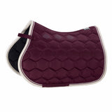 Eskadron Glossy Wave Contrast Zadeldek - blackberry